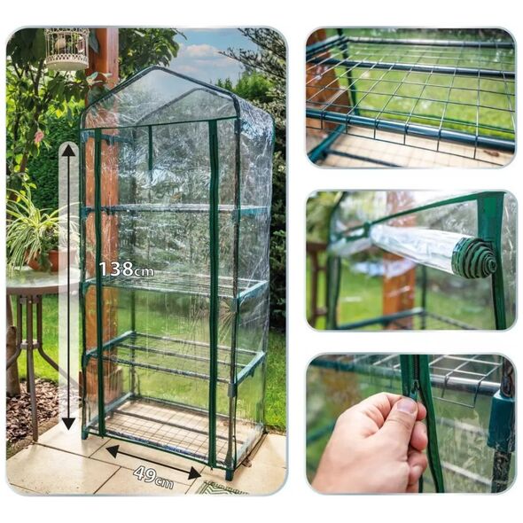 Neo Θερμοκήπιο 69 cm x 49 cm x 160 cm (15-901)