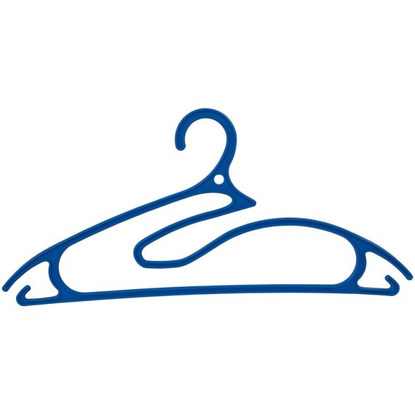 Κρεμάστρες ρούχων 5 τεμ. πλαστικές 5in1 Collection 42cm μπλε 8004226009955