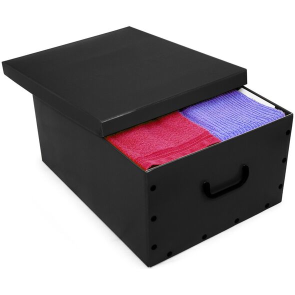 Κουτί χαρτονιού 49x39x25cm Μεγάλο Κουτί Μονόχρωμο ασορτί λευκό/μαύρο/κόκκινο/ανοιχτό γκρι 8004226010425