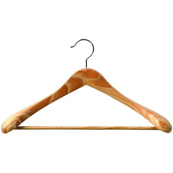 Κρεμάστρα ρούχων ξύλινη Wood Luxury 45cm 8004226330424