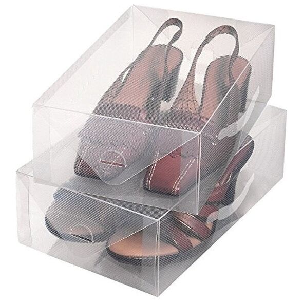 Κουτιά αποθήκευσης παπουτσιών 2τμχ. L 34x21x13cm Top Class 8004226401476