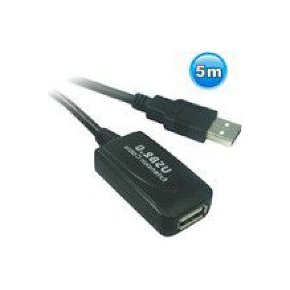 Καλώδιο USB MicroConnect USB-A - USB-A 5 m Μαύρο (WBEE0)