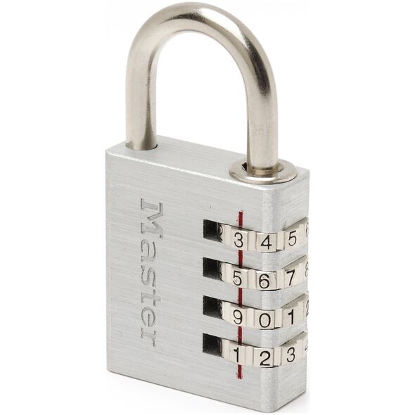 MasterLock Master Lock Combination Lock 40mm aluminium housing 7640EURD