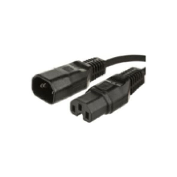 Καλώδιο τροφοδοσίας MicroConnect C14 - C15, 3m (PE011403)