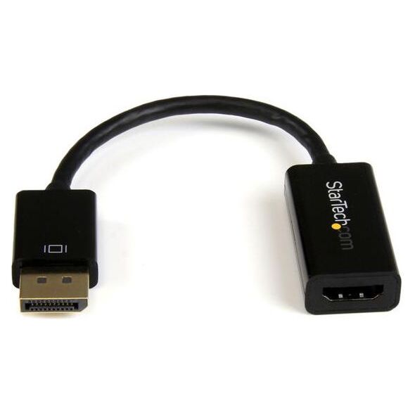 Προσαρμογέας AV StarTech DisplayPort - HDMI μαύρο (DP2HD4KS)