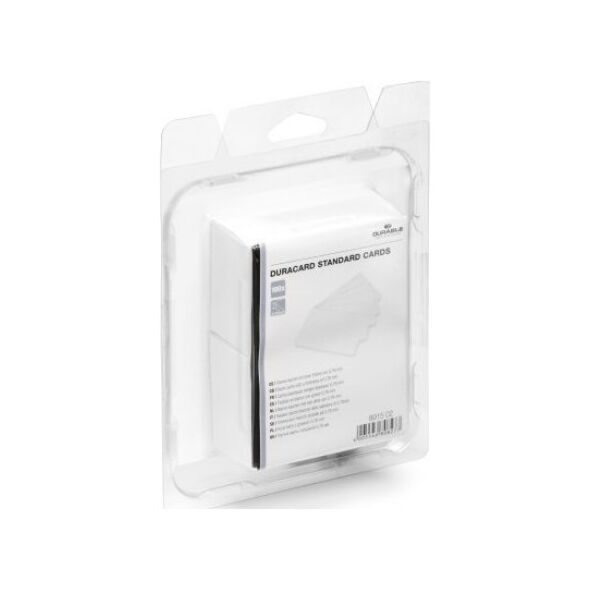 Durable DURABLE Duracard Πλαστικές Κάρτες Standard 100 τεμάχια λευκό