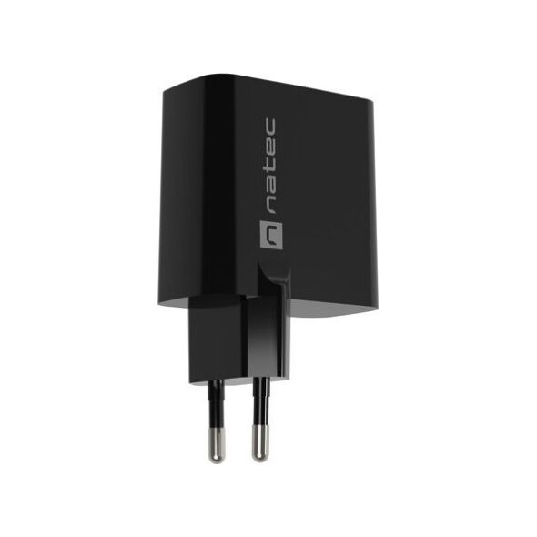 Φορτιστής Natec Ribera GAN 1x USB-A 1x USB-C 65W (NUC-2145)