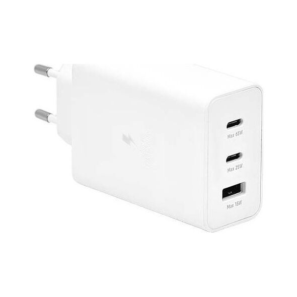 Φορτιστής Denmen ΦΟΡΤΙΣΤΗΣ ΤΟΙΧΟΥ PD 2xUSB-C 1xUSB DENMEN EP-T6530 65W ΛΕΥΚΟ BULK (45)