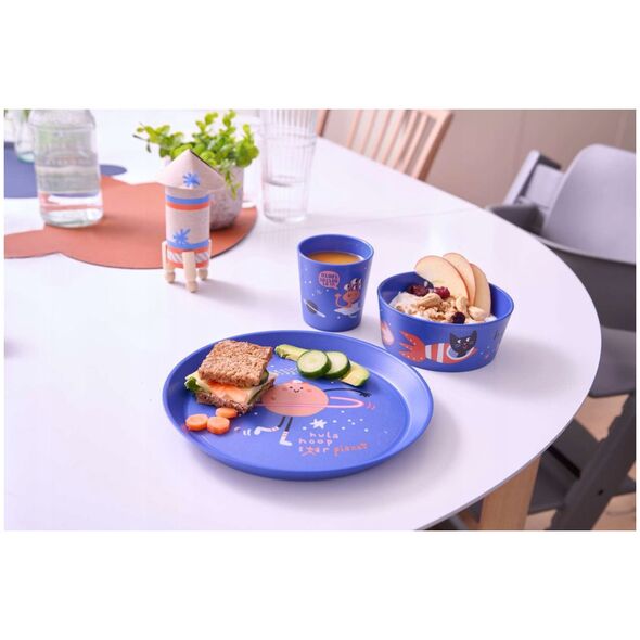 Σετ παιδικών σκευών Koziol: πιατάκι, μπολάκι, ποτηράκι DREAMS, KOZIOL