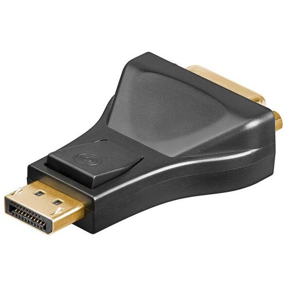 Προσαρμογέας AV MicroConnect DisplayPort - DVI-D μαύρο (DPDVI)