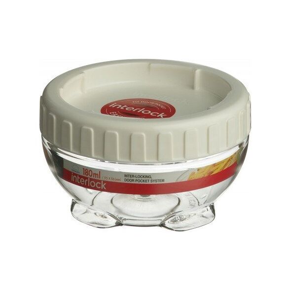 Δοχείο τροφίμων Interlock 180 ml / βιδωτό / μπλε 8803733070133