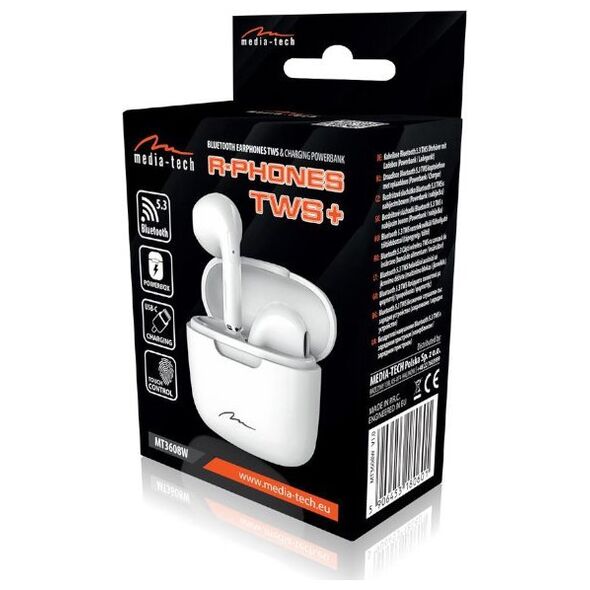 Ακουστικά Media-Tech R-Phones Λευκά