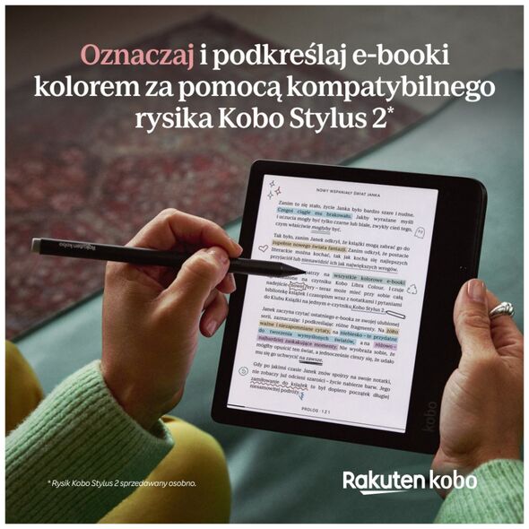 Kobo Libra Color reader λευκό (N428-KU-WH-K-CK)