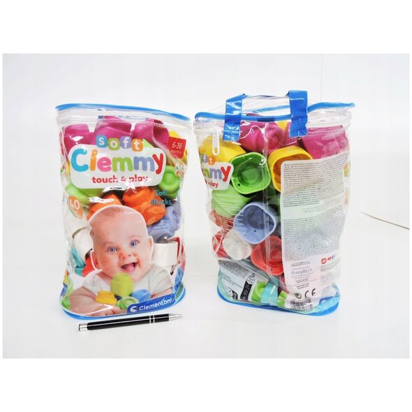 Clementoni Κύβοι Clemmy Σακούλα με 40 κύβους