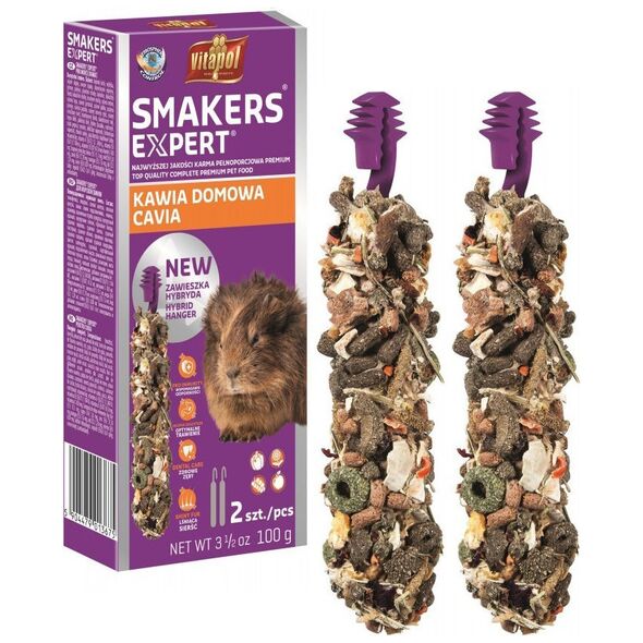 Vitapol Smakers expert για ινδικά χοιρίδια 5τμχ/display