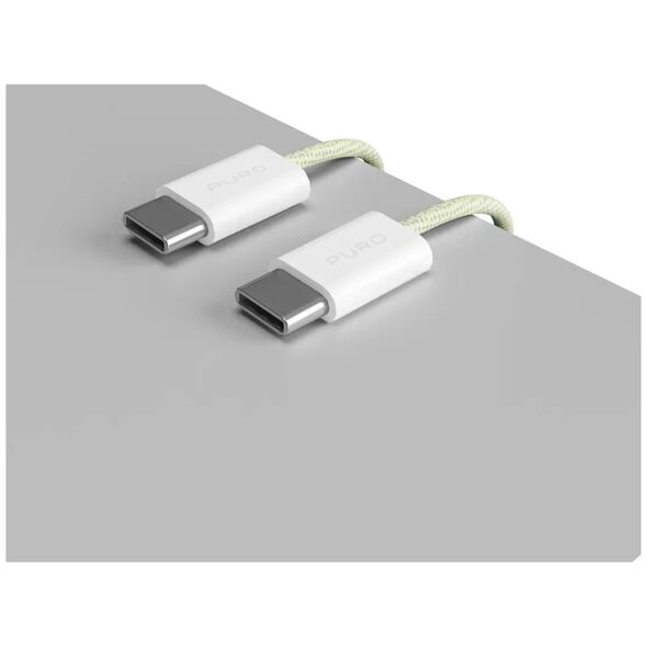 Puro Fabrik 2.0 USB-C σε USB-C 60 W κίτρινο - Καλώδιο