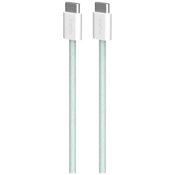 Puro Fabrik 2.0 USB-C σε USB-C 60 W zala - Vads