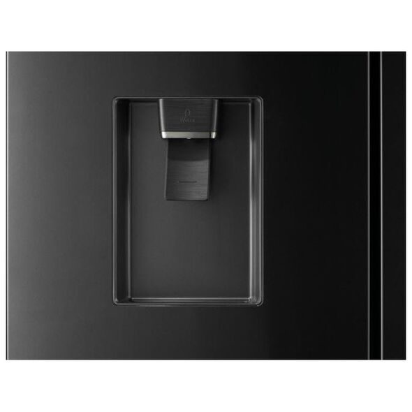 Hisense NoFrost 480 L ύψος 182 cm μαύρο - SBS ψυγείο