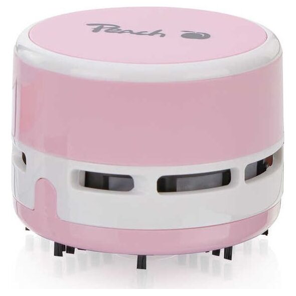 Peach Peach Μίνι ηλεκτρική σκούπα τραπεζιού ροζ