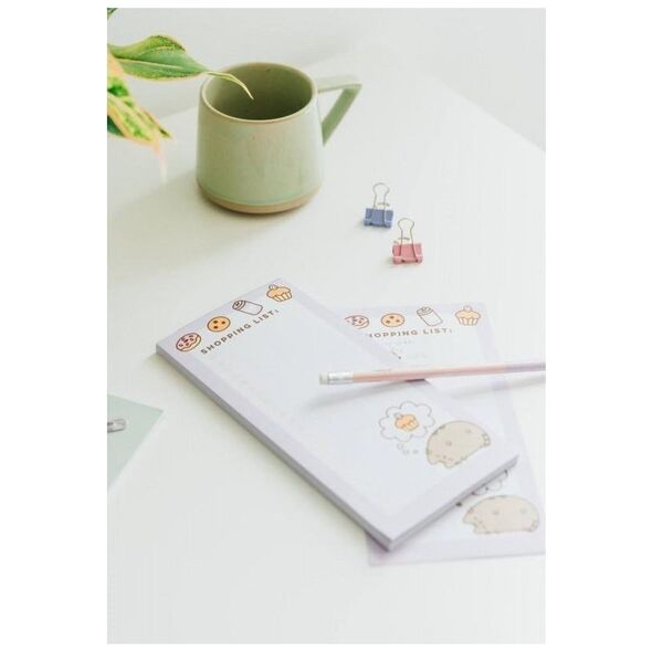 Pusheen Pusheen - Σημειωματάριο με μαγνήτη για το ψυγείο + μολύβι από τη συλλογή Moments