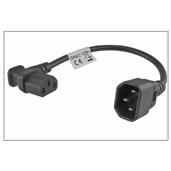Καλώδιο τροφοδοσίας MicroConnect Power adapter C13 C14 angled
