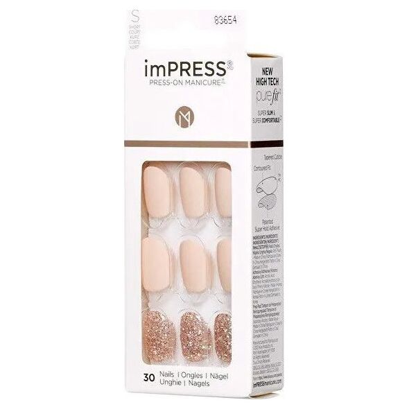 Kiss Αυτοκόλλητα νύχια imPRESS Evanesce 30 τεμ