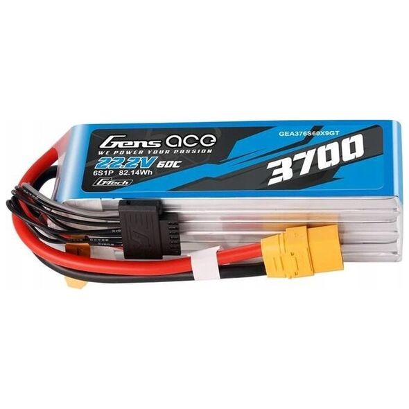 ML Μπαταρία Lipo Gens ace G-Tech 3700mAh 22.2V 60C 6S1P XT90