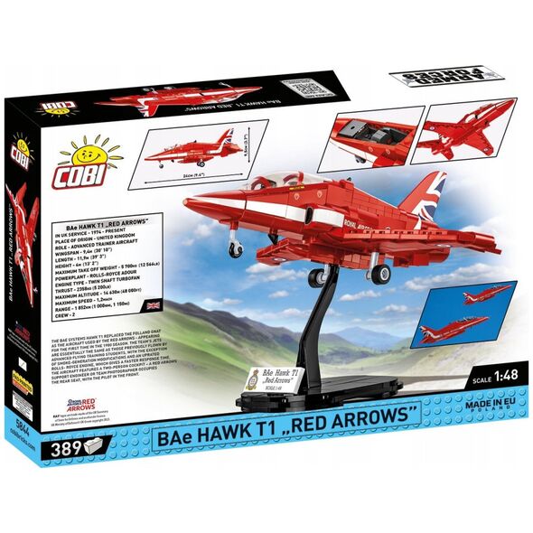 Cobi Κομμάτια Ένοπλες Δυνάμεις BAe Hawk T1 Red Arrows 389 κομμάτια