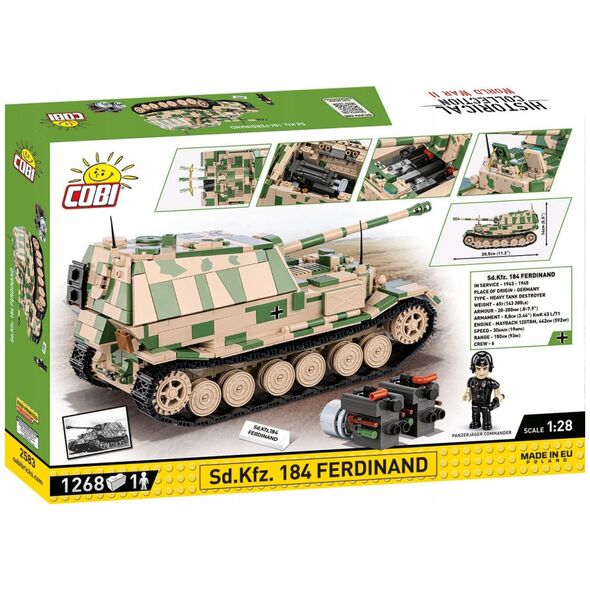 Cobi Klocki Sd.Kfz. 184 Φερδινάνδος