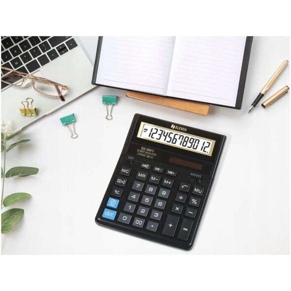 Καλκογράφος Eleven Eleven Καλκογράφος SDC805NRWHEE 8-ψήφια οθόνη λευκός