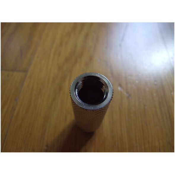 Barrow Barrow G1/4 ίντσας επέκταση ευθεία MF 40 - ασημί