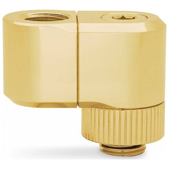 EK Water Blocks EK Water Blocks EK-Quantum Torque G1/4 διπλή προέκταση Offset MF 21 - χρυσό