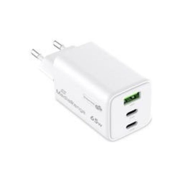 Φορτιστής MediaRange MRMA116-2 για φορητές συσκευές Smartphone, Tablet Λευκός Εναλλασσόμενο ρεύμα Γρήγορη φόρτιση Εσωτερική