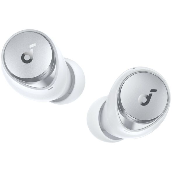 "Anker" ασύρματα ακουστικά "Soundcore Space A40", λευκού χρώματος