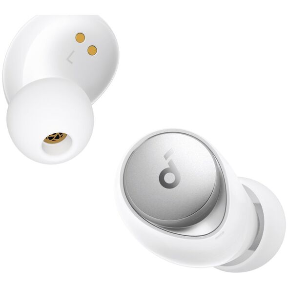"Anker" ασύρματα ακουστικά "Soundcore Space A40", λευκού χρώματος