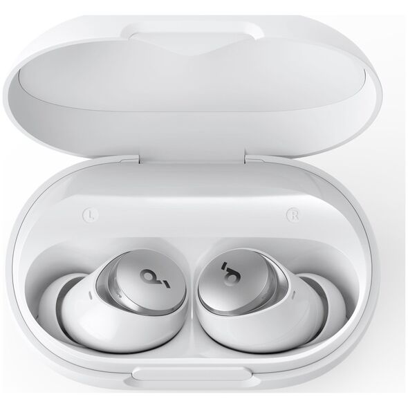 "Anker" ασύρματα ακουστικά "Soundcore Space A40", λευκού χρώματος