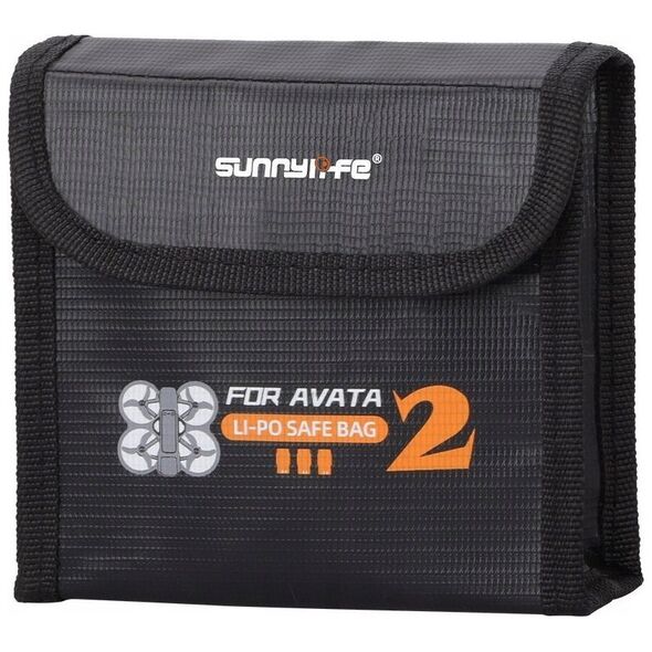 Θήκη SunnyLife Θήκη Θήκη για 3x Μπαταρία για Drone Dji Avata 2 Ανθεκτική στη Φωτιά / At2-dc783-3