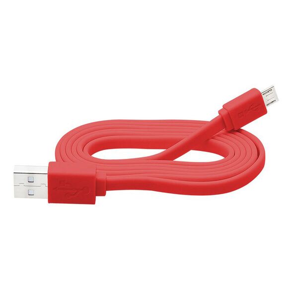 BLOW Καλώδιο USB A σε microUSB B 1m Κόκκινο DM-66-066 έως 12 άτοκες Δόσεις