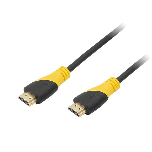 BLOW Καλώδιο HDMI - HDMI 1.4 4K 1.5m Κίτρινο BLOW DM-654 έως 12 άτοκες Δόσεις