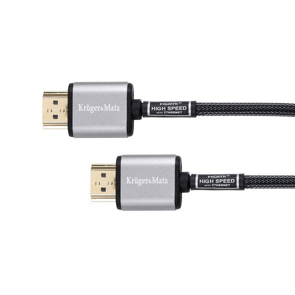 Kruger&Matz Καλώδιο HDMI - HDMI 3m Kruger&Matz KM0330 έως 12 άτοκες Δόσεις