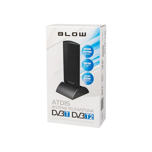 BLOW Ενεργή Κεραία DVB-T Panel USB με φίλτρο LTE ATD15 έως 12 άτοκες Δόσεις