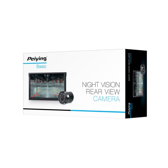 Peiying Κάμερα οπισθοπορείας Night Vision Peiying DM-PY0101L έως 12 άτοκες Δόσεις