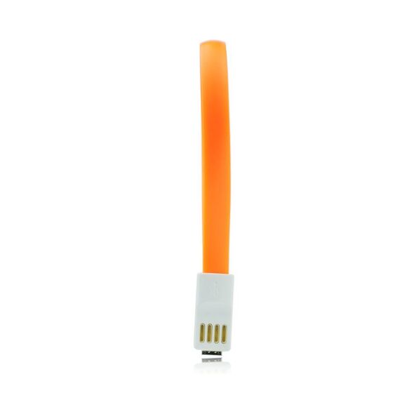 Baku USB Καλώδιο με μαγνήτη - micro USB universal 20cm γκρι BK-4107 έως 12 άτοκες Δόσεις