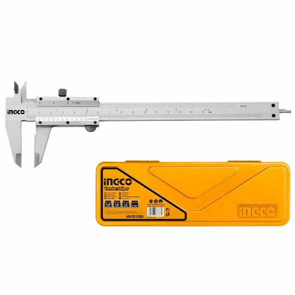 SUPER Προσφορά *** INGCO Παχύμετρο INOX 200mm HVC01200 Έως 12 άτοκες δόσεις