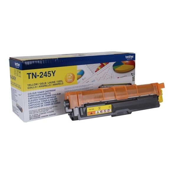 Toner Brother TN-245Y Yellow (TN-245Y) (BRO-TN-245Y) έως 12 άτοκες Δόσεις