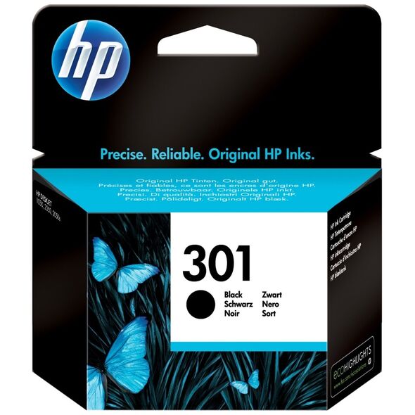 HP Μελάνι Inkjet No.301 Black (CH561EE) (HPCH561EE) έως 12 άτοκες Δόσεις