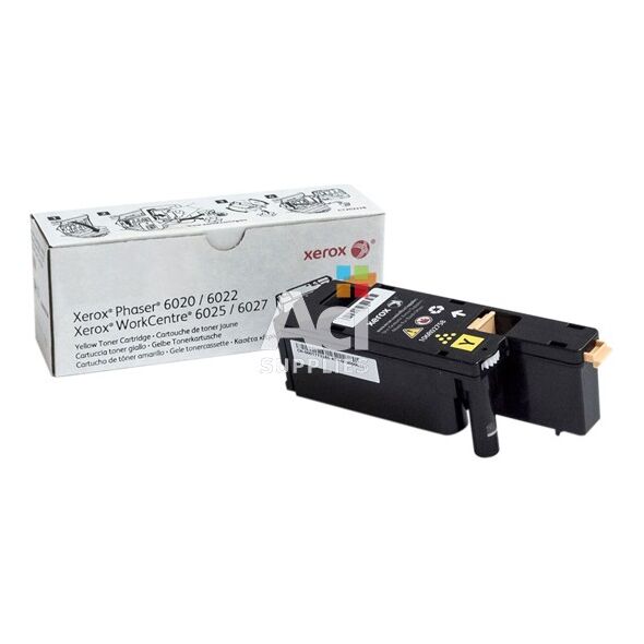XEROX PHASER 6020/6022, WC 6025/6027 YELLOW TONER (1k) (106R02758) (XER106R02758) έως 12 άτοκες Δόσεις