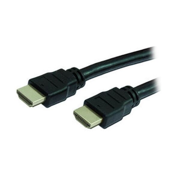 Καλώδιο MediaRange HDMI/HDMI Version 1.4 with Ethernet  Gold-plated 1.5M Black (MRCS139) έως 12 άτοκες Δόσεις