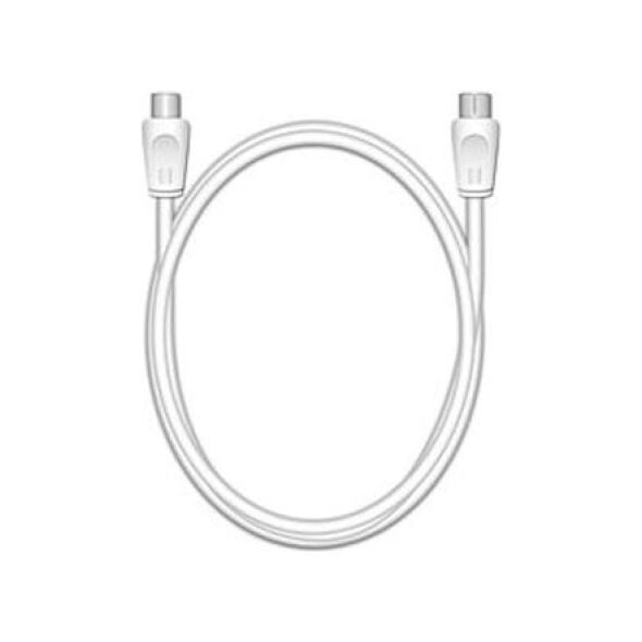 Καλώδιο MediaRange Coax Plug/Coax Socket, 75 Ohm, 3.0M, White (MRCS163) έως 12 άτοκες Δόσεις