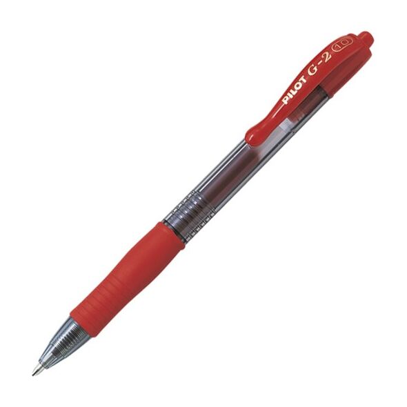 Στυλό GEL PILOT G-2 1.0 mm (Κόκκινο) (2627002) (PILBLG21R) έως 12 άτοκες Δόσεις